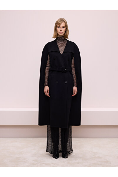 BAQA Pelerin Görünümlü Kaban