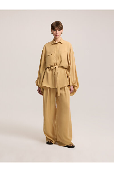 BAQA Off Shoulder Cupro Blouse