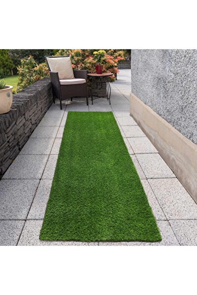genric سجادة عشب صناعي من OneDcor، مقاس 2×1 متر، سميكة وواقعية، مناسبة للحدائ...