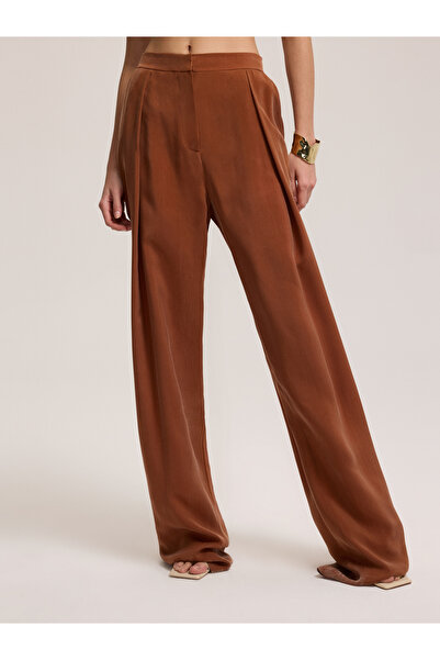 BAQA High Waist Cupro Pants