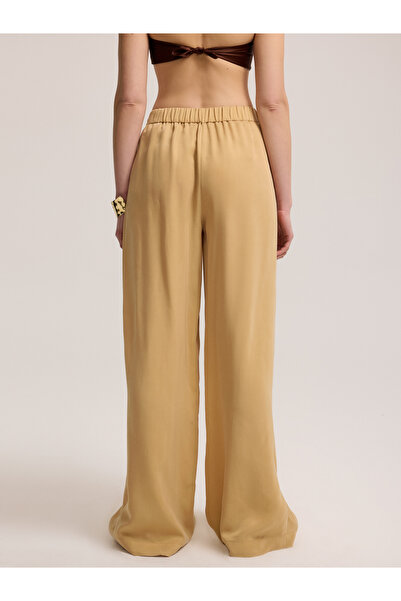 BAQA High Waist Cupro Pants