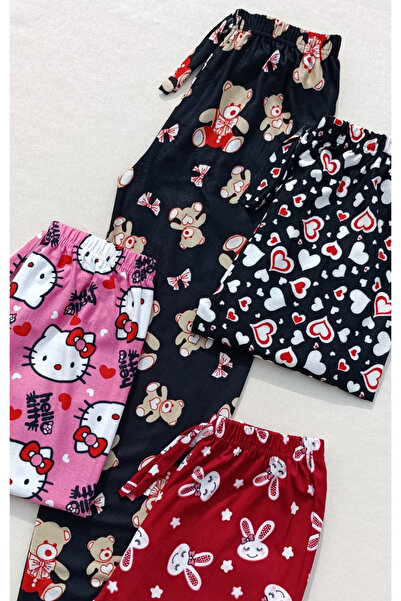 siyalife Téli velúr puha textúrájú 4 részes női pizsama