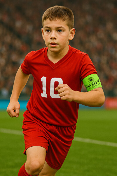 GAZELMANYA Respect Uefa Champions League Captainhood Pazubandı Captain Sleeve Band Professional Captain Pazuband