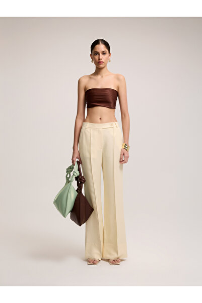 BAQA Beige Suit Pants