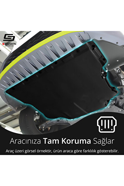 Genel Markalar S-Dizayn Peugeot 308 Çelik Karter Muhafaza Koruma 2021 Üzeri A+ Kalite PE-383-CKM