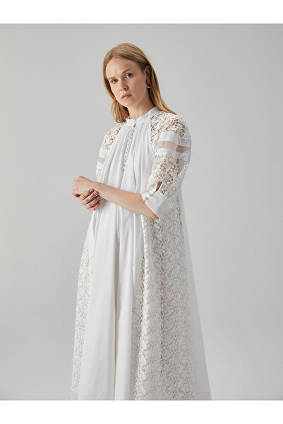 BAQA Lace Detailed Long Dress