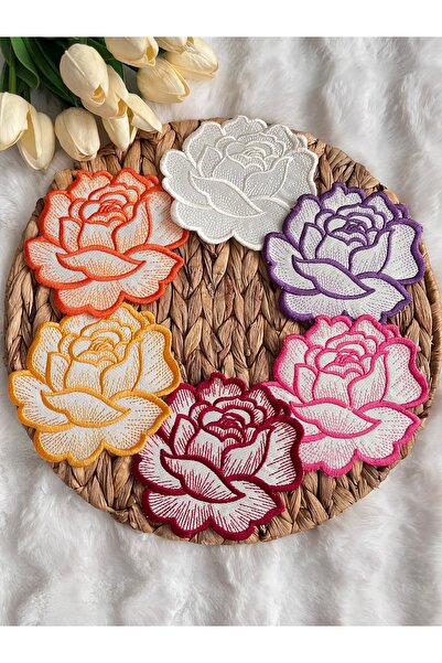 Etuval Linen 6 Adet Sunumluk Peçete,kokteyl Peçete,kahve Yanı Sunumluk,bardak...