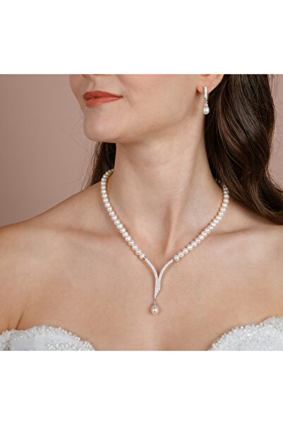 İLK İNCİ TAKI Gerçek Doğal İnci Set – ST020