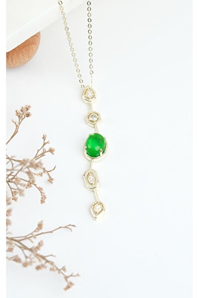 Jack Ferrero KADIN ALTIN KAPLAMA RENK ATMAZ KOLYE