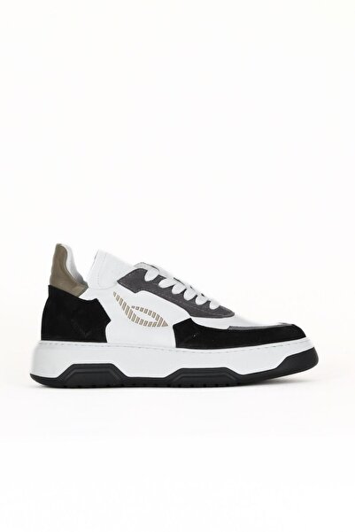 Bueno Shoes Λευκά Multi Leather Γυναικεία Αθλητικά Παπούτσια 16wa8210