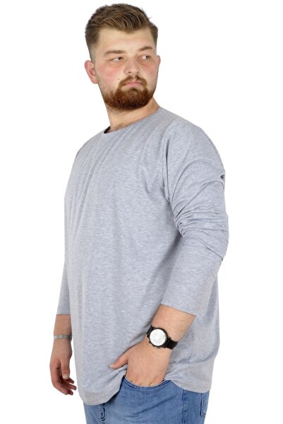 ModeXL Чоловіча футболка - Mode XL, великий розмір, з еластаном, комір-стійка, 20102 Grimelanj