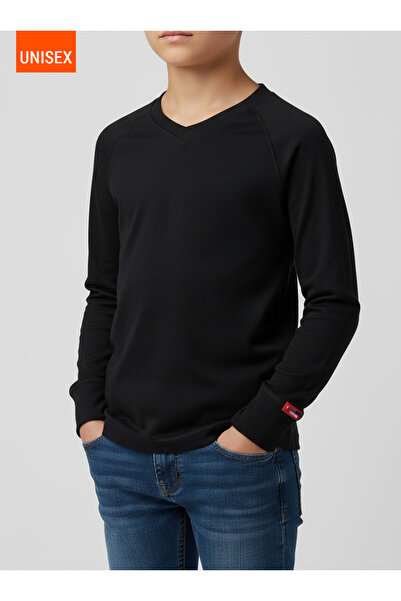 Blackspade Детска термо блуза ниво 2 9248 - черна