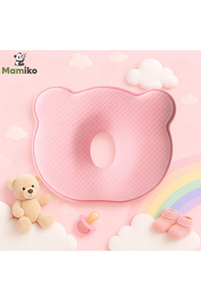 Mamiko Bebek Kafa Şekillendirici Yastık, Düz Kafa Sendromuna karşı Özel Tasar...