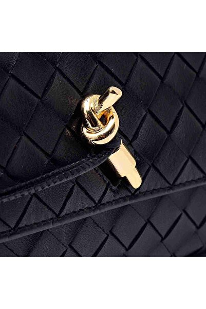 Sofia Baldi Intre Black Genuine Leather Women's Bag