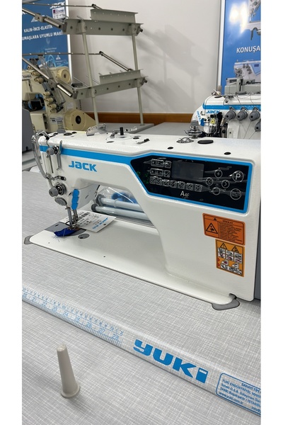 Jack A4F-DQ Elektronik İplik Kesicili Düz Dikiş Makinası.