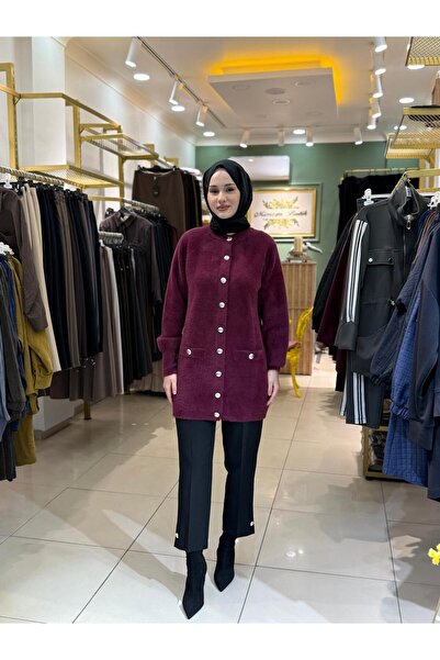 Sentez Paradise Paça Düğme Pensli Pantolon Siyah