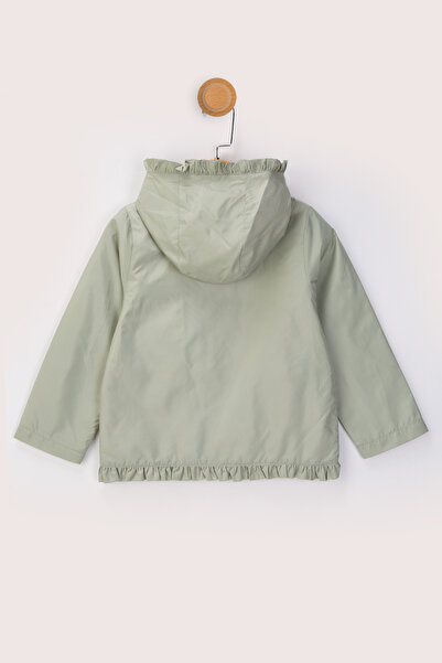 Verscon Детска ветровка с качулка и бродерия за момичета 1 - 5 години