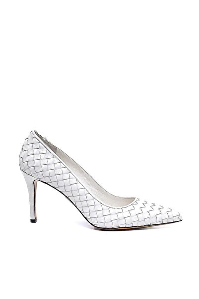 Sofia Baldi Horg White Genuine Leather Women's Stiletto & Evening Dress