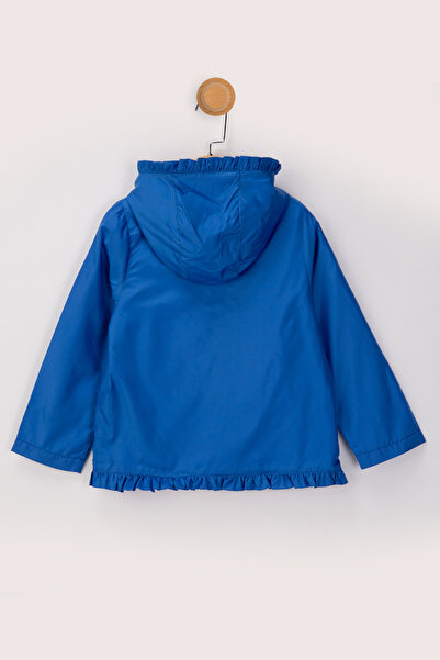 Verscon Girl's Hooded Embroidered Windbreaker & Raincoat 1 - 5 Years