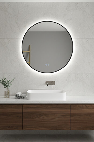 Avend Akıllı Ayna Buhar Tutmayan 3 Renk Ledli Dekoratif Wc Duvar Hol Ofis Mak...