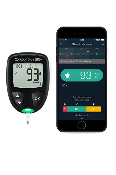 CONTOUR PLUS Glucometer Smart Elite, Ascensia Care