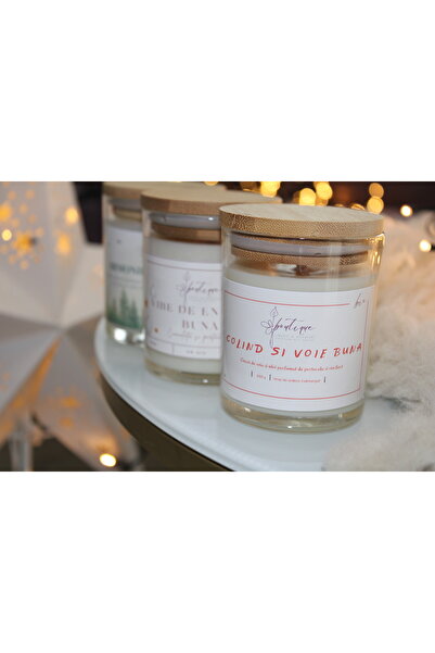 Light and Delight Boutique Lumânare Christmas Carol- Winter Spirit
