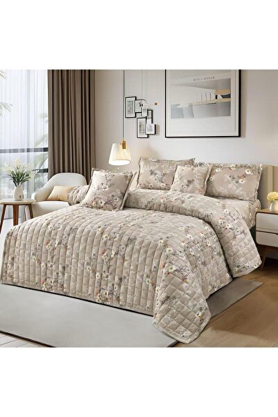 Red Rose مفرش نفر شتوي مخمل ناعم نظام 4 قطع حشوه مضغوط لحاف مقاس160في220سم