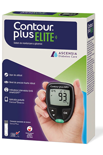 CONTOUR PLUS Glucometer Smart Elite, Ascensia Care