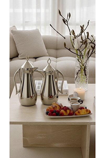 Generic طقم ترامس قهوة وشاي أنيق بتصميم عصري وعملي﻿ 1 لتر