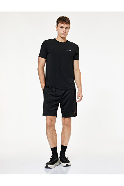 Koton Comfortable Fit Short Sleeve Crew Neck Printed Sports T-Shirt