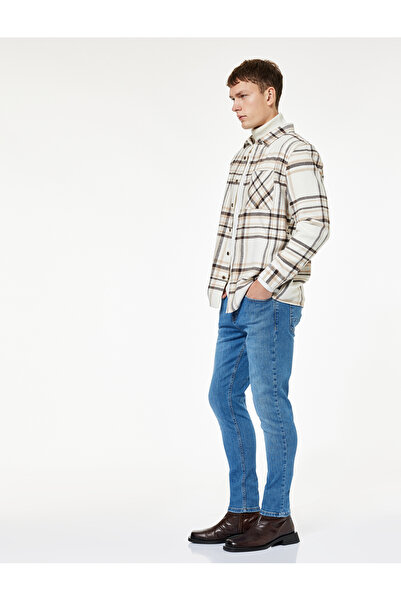 Koton Бавовняні завужені джинсові штани з регулярною талією - Michael Jean