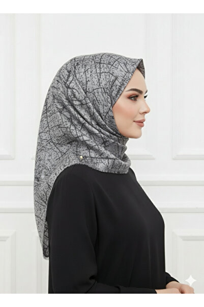 Doğanmanifatura FLAMLI PAMUKLU TÜLBENT EŞARP