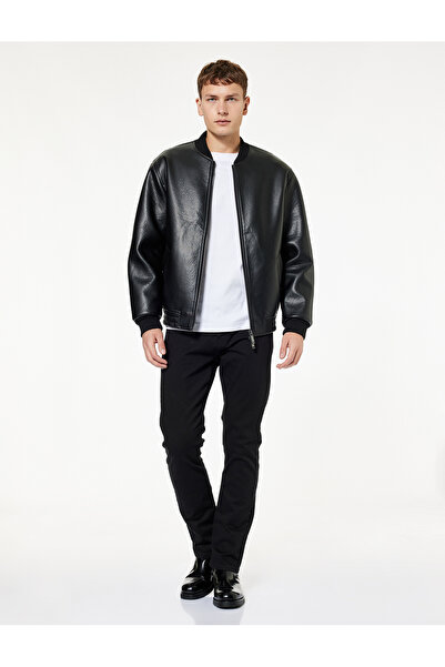 Koton Cepli Normal Bel Straight Fit Jean Панталони - Mark Jean