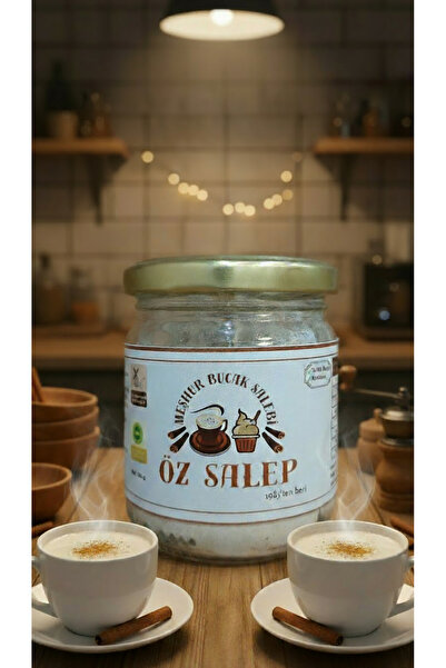 MEŞHUR BUCAK SALEBİ Doğal - Katkısız Salep - 100 Gr.- Sıcak İçecek ve Dondurma Salebi