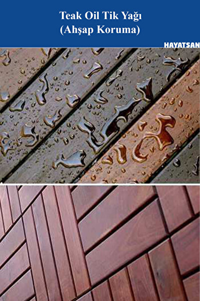 Filli Boya Teak Oil Tik Yağı 0,75 lt