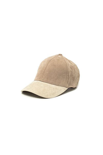 OnMyHead Beige Suede Hat