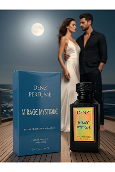 DENZ Mirage Mystique klasik Unisex %40 Esans Oranı Extrait Kalite Tonka Fasul...