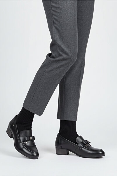 Mammamia Δερμάτινα παπούτσια με τακούνι μοντέλο D25YA-3365