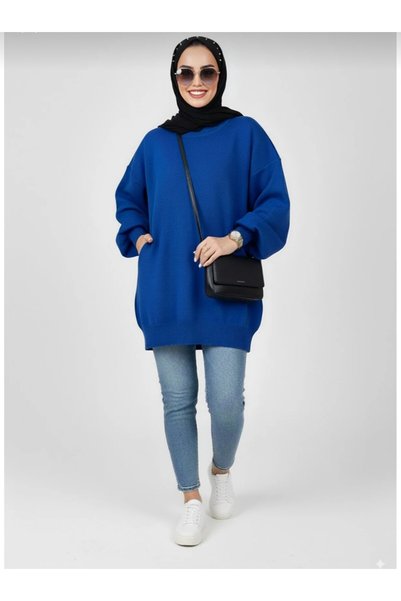Macs Cobalt Blue Half Turtleneck Knitwear Sweater Quality