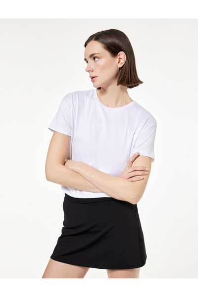 Koton Comfortable Fit Short Sleeve Crew Neck Sports T-Shirt