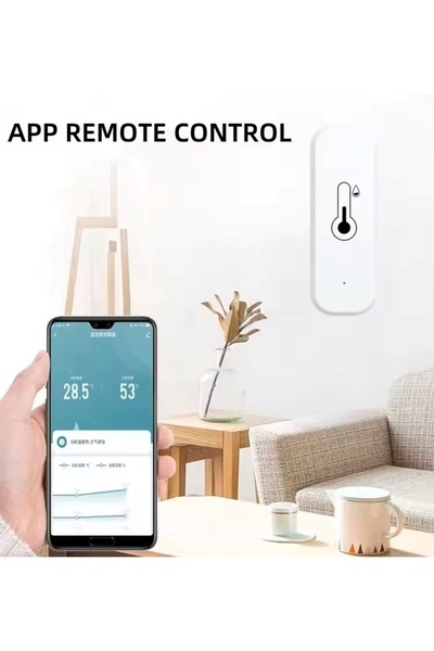 OEM Temperature and humidity sensor, Wi-Fi, Tuya/Smart Life app