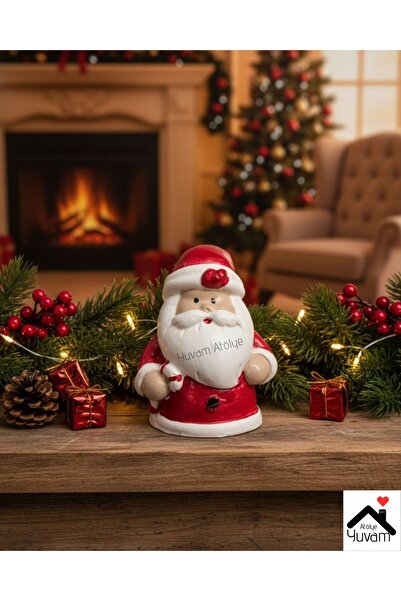 Yuvam Atölye HANDMADE | ELYAPIMI Noel baba dekoratif biblo | yılbaşı süsü | b...