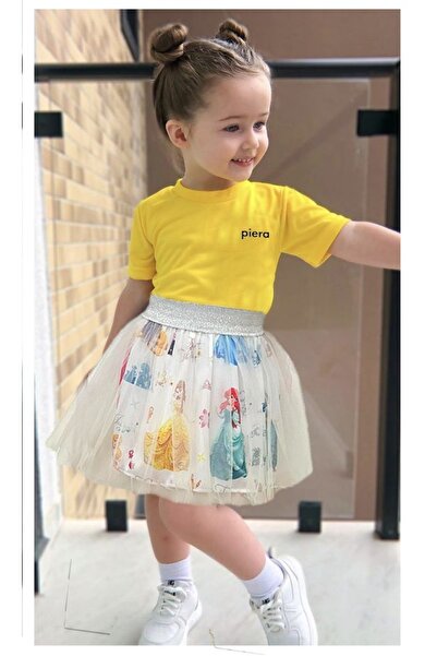 By Piera Παιδική φούστα ελαστική μέση 40032