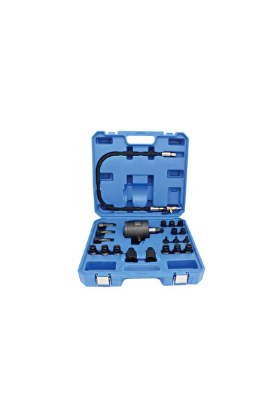 SATRA Blocked injector puller kit, pneumatic, 19 adapters,