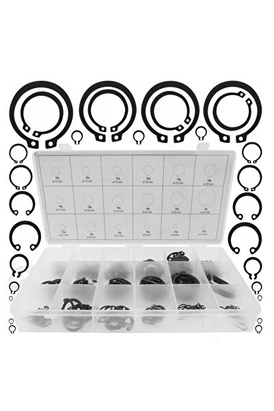 VERKE Комплект предпазители за вътрешна и външна употреба, 225 части, 6 - 32 мм,