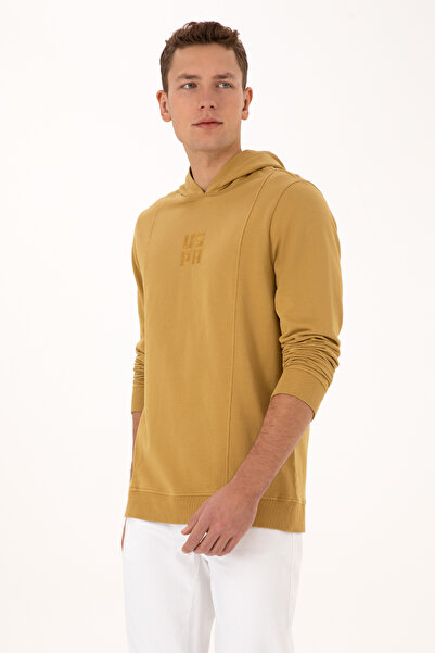 U.S. Polo Assn. Men's Mustard Sweatshirt 50315493-Vr151