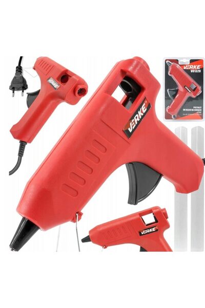 VERKE Pistol pentru lipit cu baghete de silicon 11.2 mm, 40 W,