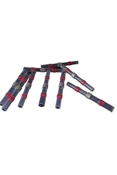 ASTA Set of 100 heat shrink connectors with tin ring,