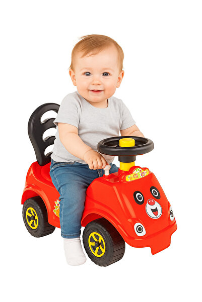 Duman lk Adım Arabam – 1-3 Yaş Bebekler İçin Yürüme Destekli Oyuncak Araba