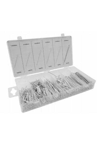 VERKE Straight locking pin set, 555 pieces,